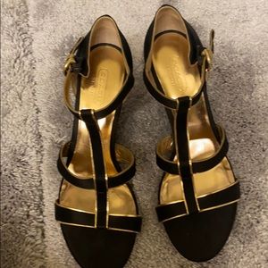 Coach Trixie wedge shoes